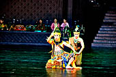 Ramayana ballet at Prambanan. 